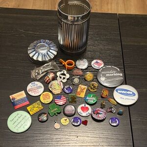 Pin and Button Collection